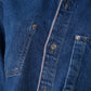 Mittelblaue Jeansjacke im Boxy-Schnitt von PNTS – Ansicht 6