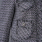 Graue Tweedjacke mit ausgefransten Kanten von Maison Common – Ansicht 2