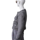 Graue Tweedjacke mit ausgefransten Kanten von Maison Common – Ansicht 5