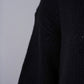 Schwarzer Oversize-V-Neck aus Wolle und Cashmere von FFC – Ansicht 5