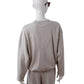Steinfarbener V-Neck-Sweater mit Ballonärmeln von 10days – Ansicht 4