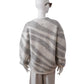 Ecrufarbene Alpaka-Strickjacke mit Zebra-Muster von 10days – Ansicht 5
