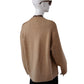 Camelfarbene Strickjacke mit V-Ausschnitt von Dorothee Schumacher – Ansicht 5