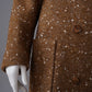 Brauner Tweed-Mantel „Cozy Attraction“ von Dorothee Schumacher – Ansicht 4