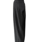 Graue Glencheck-Hose mit weitem Bein