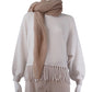 Camelfarbene Kaschmir-Stola von Pin 1876 aus 100% Kaschmir
