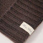 Espressobraune Cashmere-Mütze von Henry Christ – Ansicht 2