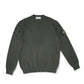Schlammfarbener Rundhals-Strickpullover von Stone Island – Ansicht 3