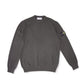 Schlammfarbener Rundhals-Strickpullover von Stone Island – Ansicht 3