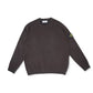 Brauner Strickpullover im Sweatshirt-Schnitt von Stone Island – Ansicht 3