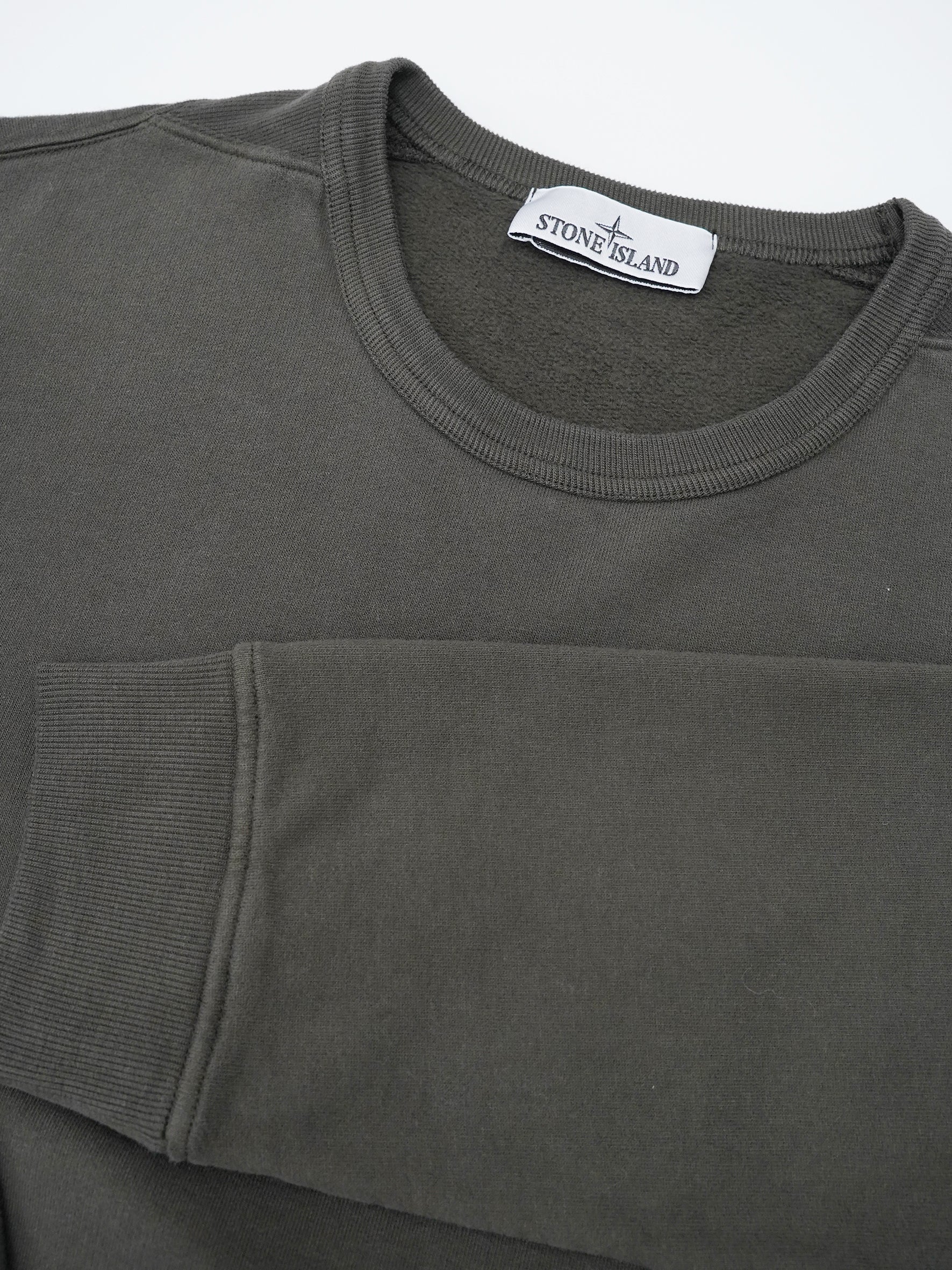 Dunkelbraunes Sweatshirt von Stone Island – Ansicht 3