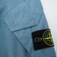 Mittelblaues Sweatshirt mit Ärmeltasche von Stone Island – Ansicht 2