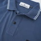 Schieferblaues Poloshirt aus Piqué von Stone Island – Ansicht 2