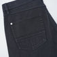 Schwarze Straight-Jeans aus Bull-Denim von Stone Island – Ansicht 4