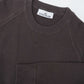 Brauner Strickpullover im Sweatshirt-Schnitt von Stone Island – Ansicht 2
