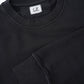 Schwarzes Sweatshirt mit Linsen-Badge