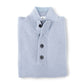 Hellblauer Troyer mit Knopfleiste von Stone Island