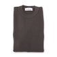 Schlammfarbener Rundhals-Strickpullover von Stone Island