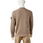 Beigefarbener Rippstrick-Pullover aus Cashmere von Stone Island – Ansicht 5