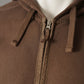 Braune Sweatjacke mit Kapuze von Stone Island – Ansicht 4