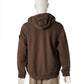 Braune Sweatjacke mit Kapuze von Stone Island – Ansicht 3