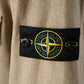 Sandfarbene Flanelljacke aus Schurwolle von Stone Island – Ansicht 2
