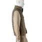 Camelfarbene Daunenweste von Stone Island – Ansicht 3