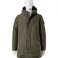 Schlammfarbener Daunenparka mit Kapuze von Stone Island – Ansicht 6
