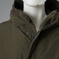 Schlammfarbener Daunenparka mit Kapuze von Stone Island – Ansicht 5