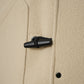 Sandfarbener kurzer Dufflecoat aus schwerem Melton von Stone Island – Ansicht 5