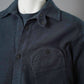 Dunkelblaues Moleskin-Overshirt von Stone Island – Ansicht 2