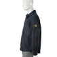 Dunkelblaues Moleskin-Overshirt von Stone Island – Ansicht 3