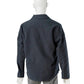 Dunkelblaues Moleskin-Overshirt von Stone Island – Ansicht 4