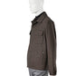 Braun meliertes Overshirt aus Wollflanell mit Cashmere von Corneliani – Ansicht 5