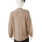 Beigefarbener Cardigan aus Wolle und Kaschmir