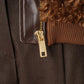 Schokoladenbrauner Fake-Fur-Blouson in Lockenfell-Optik von Hemisphere – Ansicht 3