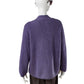 Lila Cardigan aus Wolle und Kaschmir