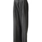 Graue Flanellhose „The Gent“ mit weitem, geradem Bein