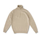Cremefarbener Kaschmir-Rollkragenpullover von Fioroni – Ansicht 3