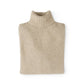 Hellbeiger Kaschmir-Rollkragenpullover von Fioroni