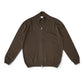 Espressobrauner Kaschmir-Zip-Cardigan mit Stehkragen von Gran Sasso – Ansicht 3