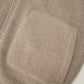 Taupefarbener Kaschmir-Zippcardigan von Fioroni – Ansicht 2