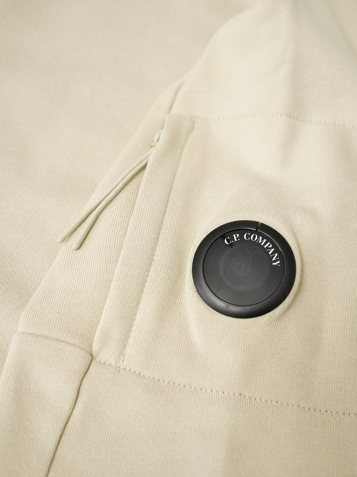 Beigefarbenes Troyer-Sweatshirt von C.P. Company – Ansicht 3