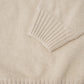 Beigefarbener Kaschmir-Pullover mit Rundhals von Gran Sasso – Ansicht 4