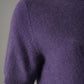 Lilafarbener Flauschpullover mit kurzem Arm von S. Marlon – Ansicht 2
