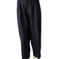 Dunkelblaue Bundfaltenjeans mit weitem Bein von Rossi