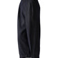 Dunkelblaue Bundfaltenjeans mit weitem Bein