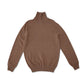 Haselnussbrauner Pullover mit Stehkragen von Glenugie – Ansicht 3