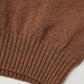 Haselnussbrauner Pullover mit Stehkragen von Glenugie – Ansicht 2
