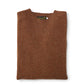 Haselnussbrauner Pullover mit Rundhals von Glenugie